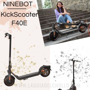 Compra el Ninebot KickScooter F40E con el Mejor Precio Online antes del Black Friday